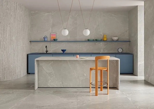 Фото Керамогранит Impronta IAR03BA Ardesia Grey Real Up 60x120 Италия