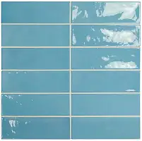 Фото Плитка Equipe 25651 Azure Blue 6.5x20