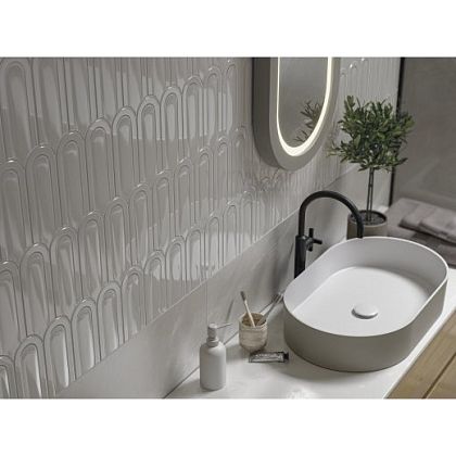 Фото Керамическая плитка Gala Pearl Brillo 8×21,5 Испания
