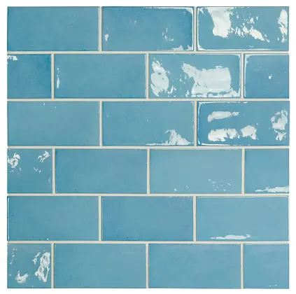 Фото Плитка Equipe 25629 Azure Blue 6.5x13.2 Испания