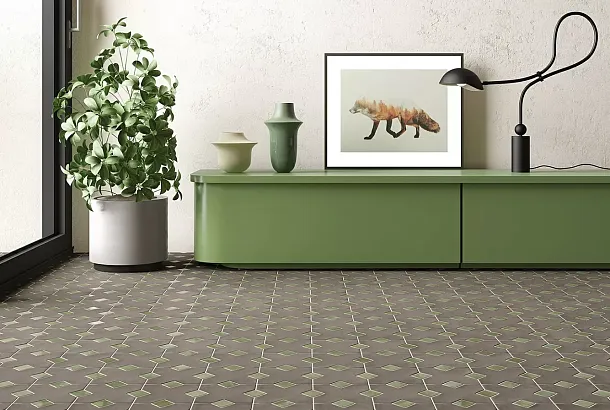 Фото Декоративная вставка Equipe 28990 Kasbah Taco Canvas Matt 3,4x3,4 Испания