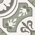 Керамогранит Smile Tile Пальмира зеленый 20x20