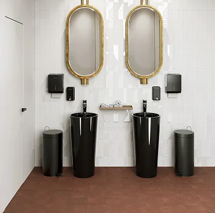 Фото Керамогранит Smile Tile Mustard 19,8x19,8 Индия