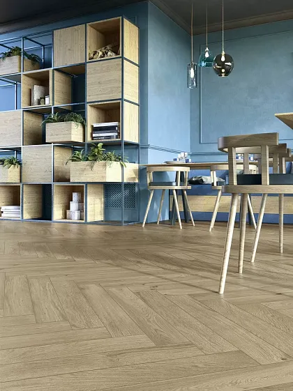 Фото Керамогранит R4MC Woodessence Beige R9 10x70 Италия