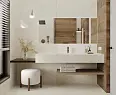 Керамогранит Laparet Lp6012G0081R Antico Sabbia Бежевый Матовый Карвинг 59,5Х119,1
