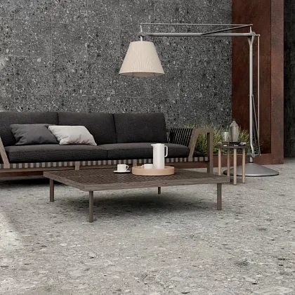 Фото Керамогранит Ariana Ceramica 0002949 Futura Cenere Nat Ret 60х120 Италия