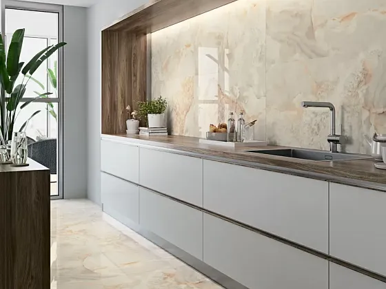 Фото Керамогранит Benadresa Aral Pulido RECT Cream 60x120 Испания