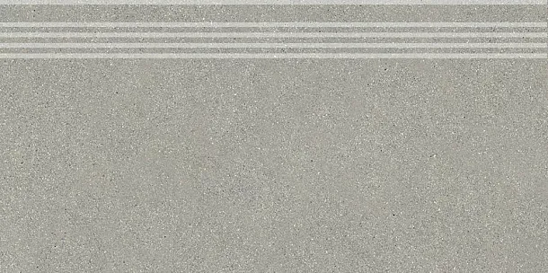 Фото Ступень DD254020R\GR Джиминьяно серый матовый обрезной 30x60 Россия