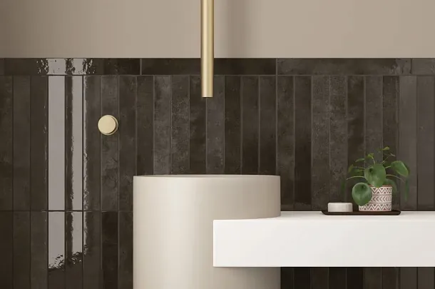 Фото Керамогранит Equipe 31926 Verticale Dim Gray 5x40 Испания