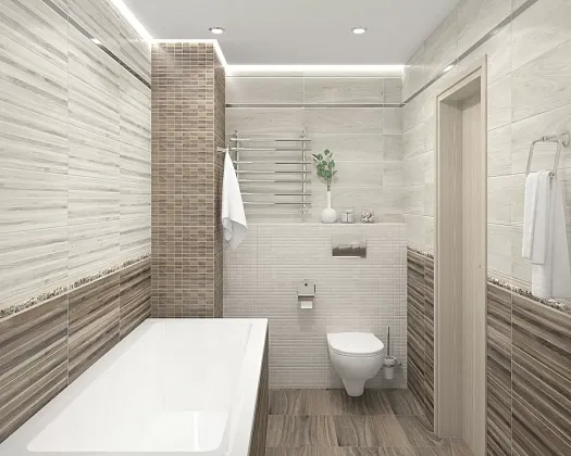 Фото Плитка 60029 Zen коричневый 20х60 Россия