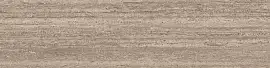 Фото Ступень Kerama Marazzi Про Травертин фронтальная клееная бежевый тёмный матовый обрезной 33x119,5x0,9 (KM6012G0771RGCF)