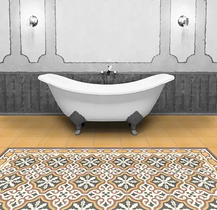 Фото Плитка Zellige Victorian Blanco 20*20 (PT01199) Испания