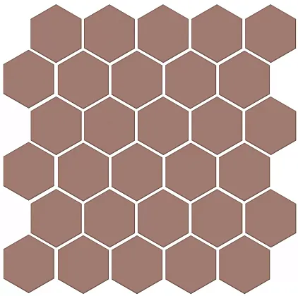 Фото керамическая плитка Агуста розовый матовый 29,7x29,8x0,69 из 30 частей (5,2х6) (63010) Россия