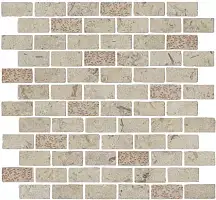 Фото Мозаика MBD014 Про Лаймстоун Антика 2 мозаичный бежевый матовый 32х30