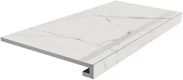 Фото Ступень Kerama Marazzi Монте Тиберио клееная бежевый светлый лаппатированный 33x80x0,9 (SG850092R\GCF) Россия