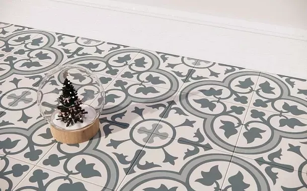 Керамогранит Dover Grey Pre 45x45 для кухни, для ванной, для туалета, для прихожей Фото Керамогранит Dover Grey Pre 45x45 Испания