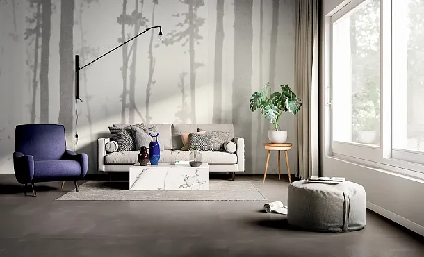 Фото Керамогранит Fondovalle RES193D Res Art Ash Nat 6mm 60x120 Италия