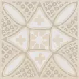 Декор Бахия 2 бежевый светлый глянцевый 9,8x9,8x0,7 (KMD3STA017GN)