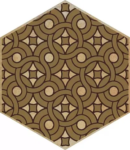 Фото Декор VT\A559\SG23039N Гроссето жёлтый 20x23,1 Россия