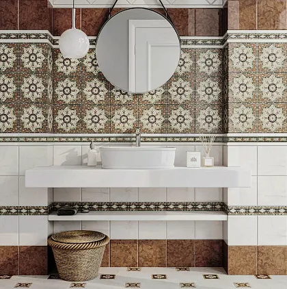 Фото Декор OS\A88\1146H Вставка Стемма 9.8*9.8 Россия