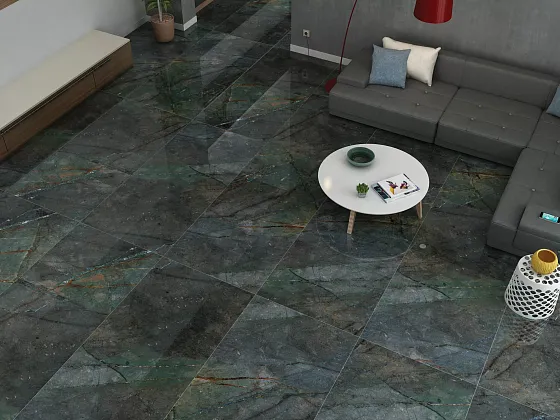 Фото Керамогранит Asia Amazonite High Gloss 60x120 Индия