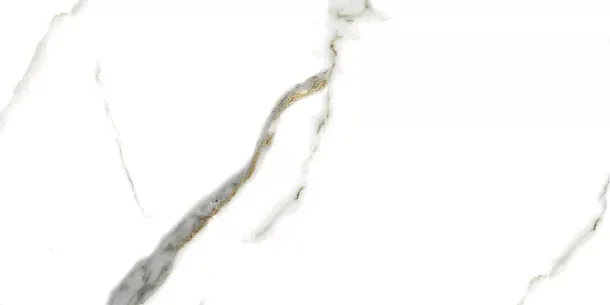 Фото Керамогранит Golden White Statuario Полированный 60х120 Индия