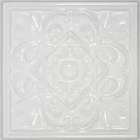 Фото Плитка Plus CLASSIC 1 WHITE ZINC 15X15