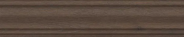Фото Kerama Marazzi Плинтус Тровазо коричневый тёмный матовый 39,8x8x1,55 (SG7329\BTG) Россия