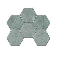 Фото Мозаика Terra Grey LN02/TE02 Hexagon 25x28.5