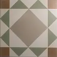 Керамогранит Smile Tile Брайтон черный 20x20