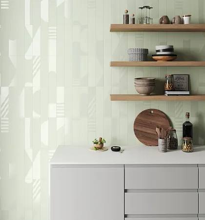 Фото Плитка Smile Tile Rivera Cashmere 7.5x30 Индия