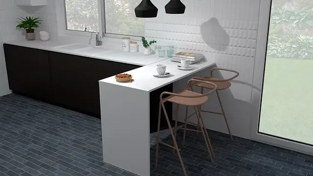 Фото Керамическая Плитка Estudio Ceramico Glenbrook Rustic Greige Padded 5x20 Испания