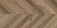 Керамогранит Laparet Wood Lux Walnut Chevron M Коричневый Матовый Карвинг 60Х120
