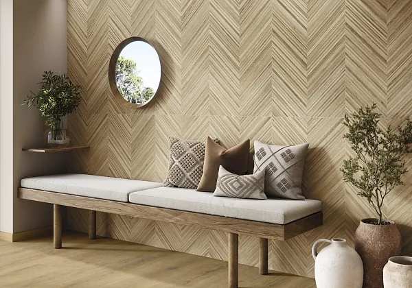 Фото Керамогранит STN Ceramica CAN5MERNMDAA Meridiana Marquetry Dark MT Rect 60x120 Испания