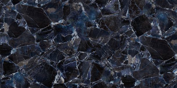 Фото Керамогранит Adamant Blue суперполированный 600x1200 (60120ADA23HG) Индия