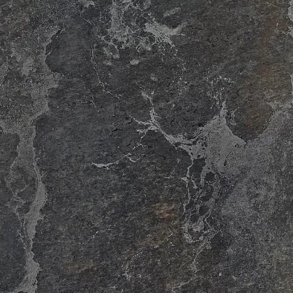 Фото Керамогранит Blaze Nero графитовый Сатинированный Карвинг 60х60 Индия