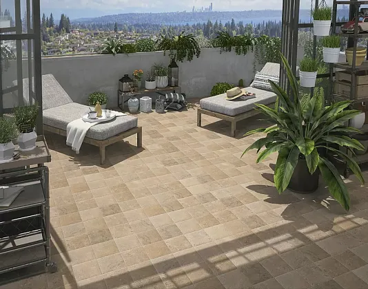 Фото Керамогранит Bali Stones White Mate R10 20x20 Испания