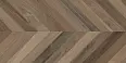 Керамогранит Laparet Wood Latina Brown Chevron M Коричневый Матовый Карвинг 60Х120