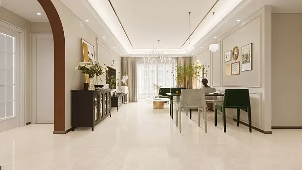 Фото Керамогранит Marfil Beige Polished (Sinking Ink) 60x120 (BHW-0025) Китай