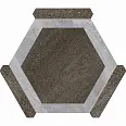 Керамогранит Monopole Oregon Grafito Gris 22x25