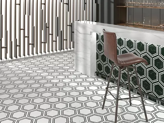 Фото Керамогранит Monopole Ibiza Grey 22x25 Испания