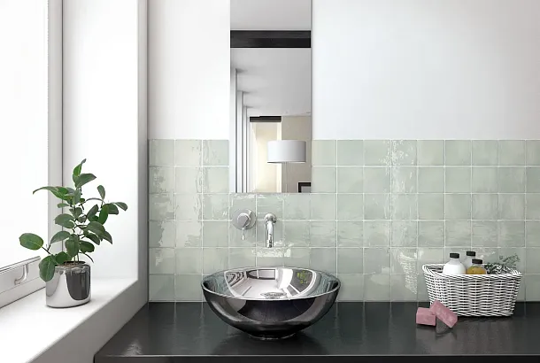 Фото Плитка Equipe 26916 Black 10x10 Испания