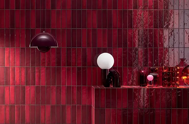 Фото Плитка Tubadzin Masovia Rubino A Gloss STR 29.8x7.8x1 Польша