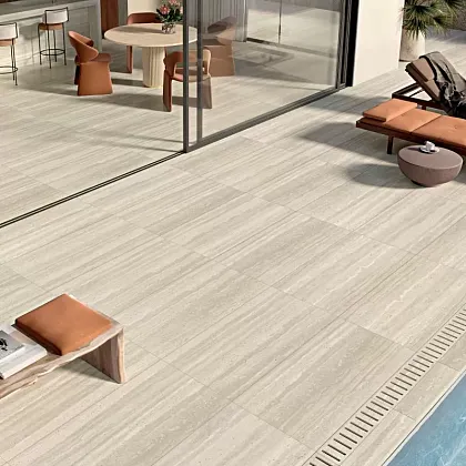 Фото Керамогранит Ariana Ceramica 0010009 Dorica Crema Nat Rett 60x120 Италия