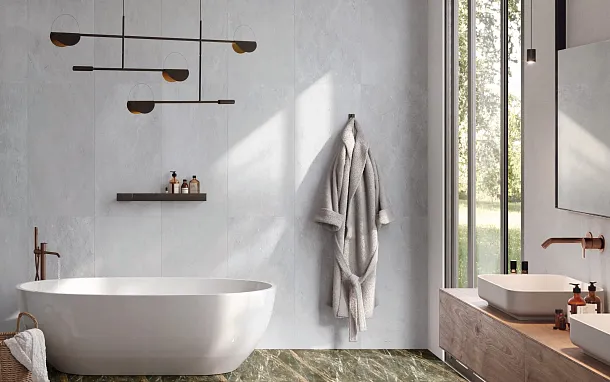 Фото Керамогранит ZERDE TILE Dacite Grey 60x120 Казахстан