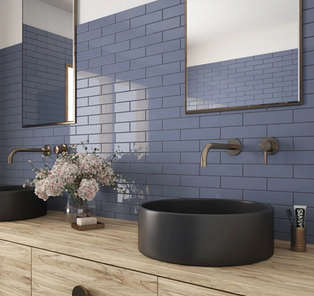 Фото Плитка 28469 Costa Nova Praia White Glossy 5x20 Испания