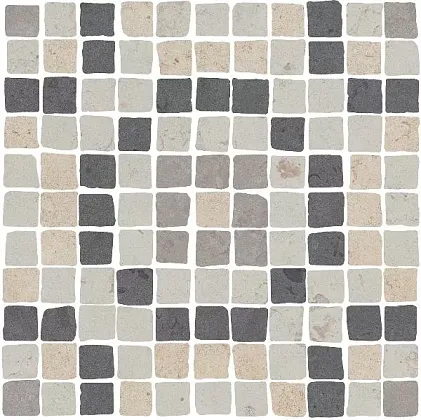Фото Мозаика MBS007 Про Лаймстоун Спакко 1 мозаичный матовый 20х20 Россия