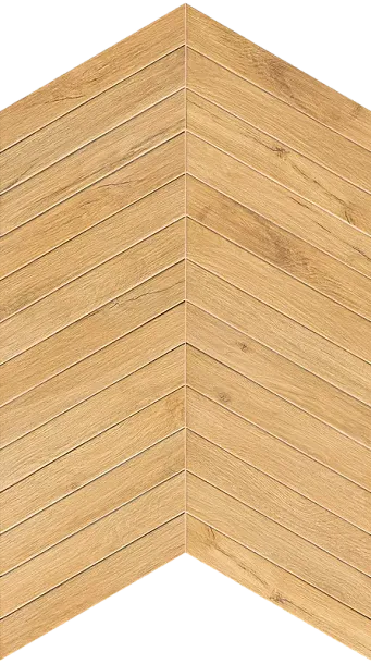 Фото Керамогранит FAP Ceramiche fTJ1 Plein Air Gold Chevron Matt 7,5x45 Италия