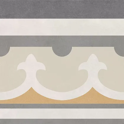 Фото Декор Smile Tile Chic Border 19,8x19,8 Индия