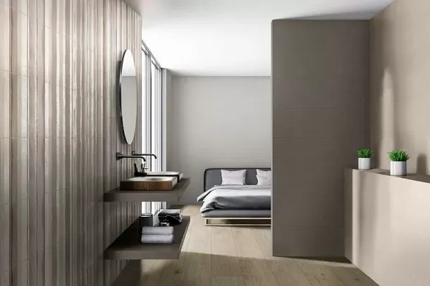 Фото Плитка RA6L Vida Struttura Foglia 3D Beige Rett 30x90 (УТ-00027987) Италия